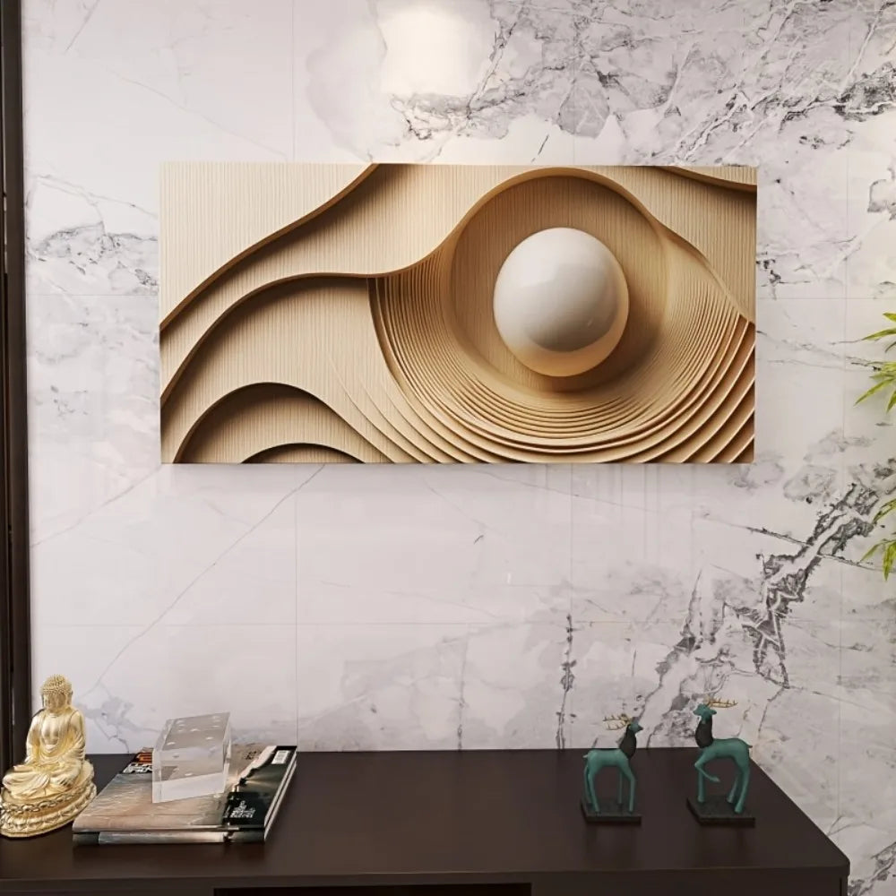 Hign-concerned Abstract Canvas Mural for Living Room
