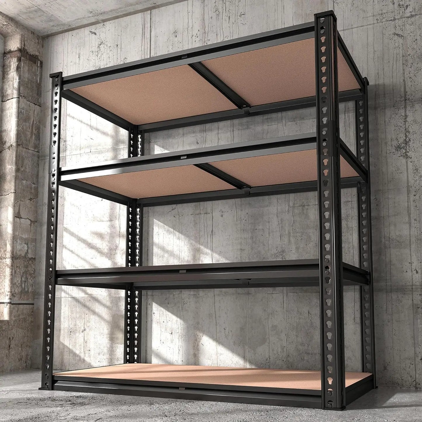 Garage Shelving Unit 5 Tier Steel Storage Rack 2500 Lbs