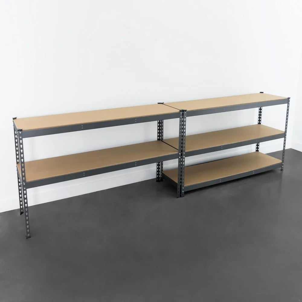 MonsterRax Modular Garage Shelving 5 Tier Heavy Duty Steel