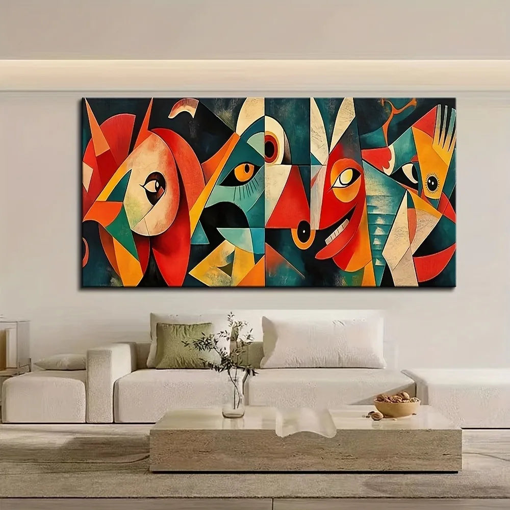 Hign-concerned Charm Retro Fantasy Canvas Print Wall Art