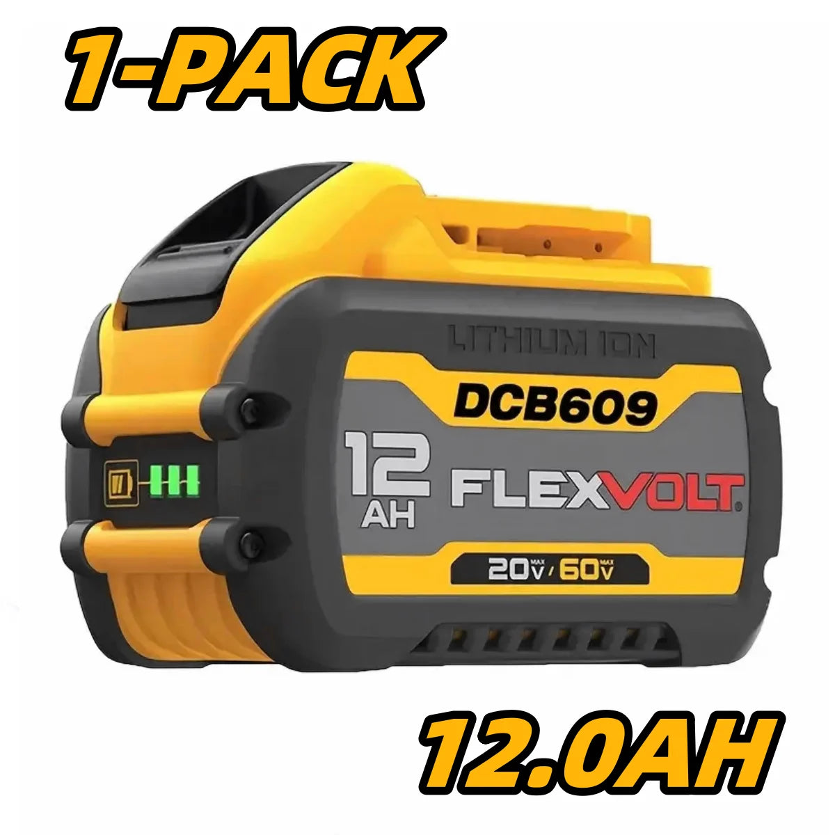 Blawhi 12000mAh Dewalt FlexVolt Battery Pack DCB609 DCB606 DCB612