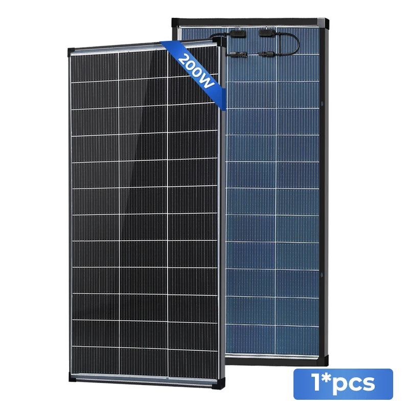 AeternaSol 400W 12V N Type Monocrystalline Solar Panel High Efficiency