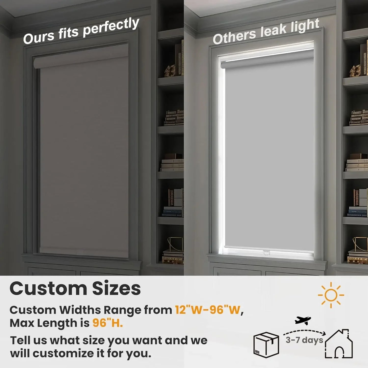 Hign-concerned Blackout Roller Blinds Cassette Shades