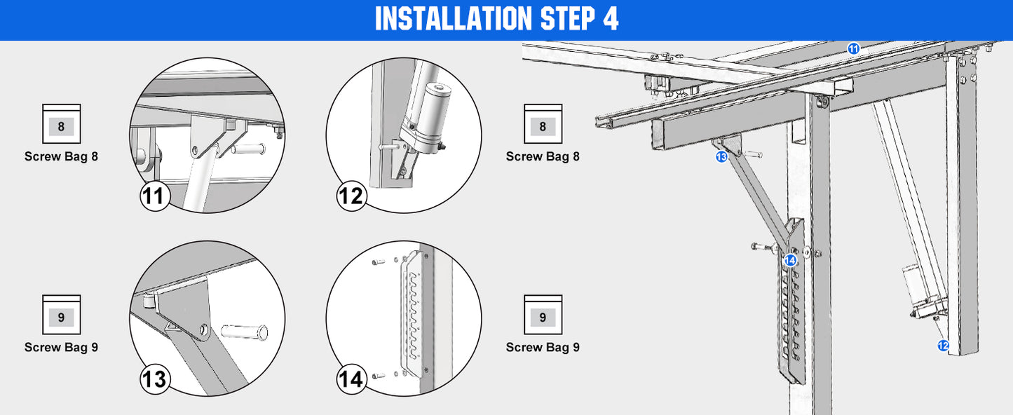 ECO-WORTHY Solar Panel Single Axis Tracking System With Controller