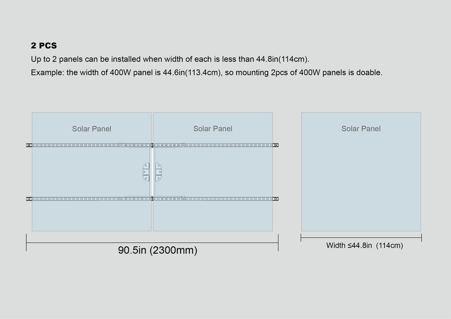 ECO-WORTHY Solar Panel Single Axis Tracking System With Controller