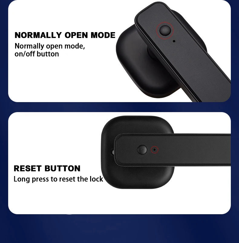 RAYKUBE M6 Tuya Bluetooth Fingerprint Door Lock With Keypad