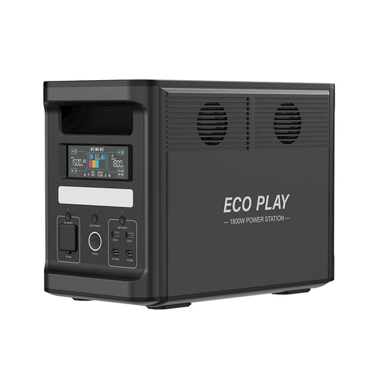 Eco Play EP1800 1536Wh LiFePO4 Portable Power Supply