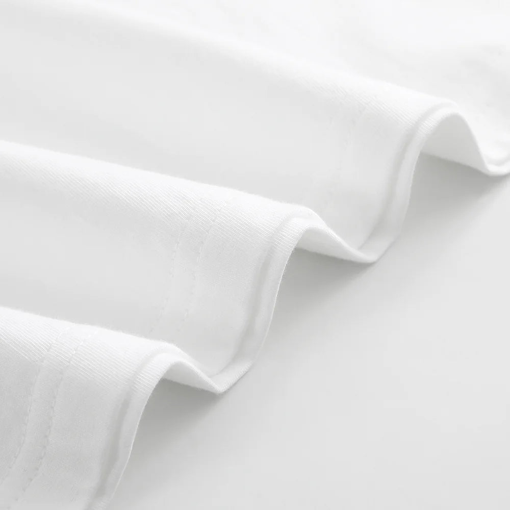 Clothing Summer Cat Print Tee Women Graphic Round Neck Top