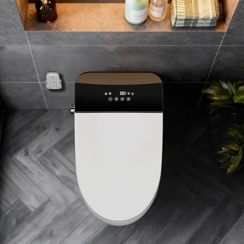 Smart Toilet Tankless Bidet Wash Auto Open Lid Heated Seat