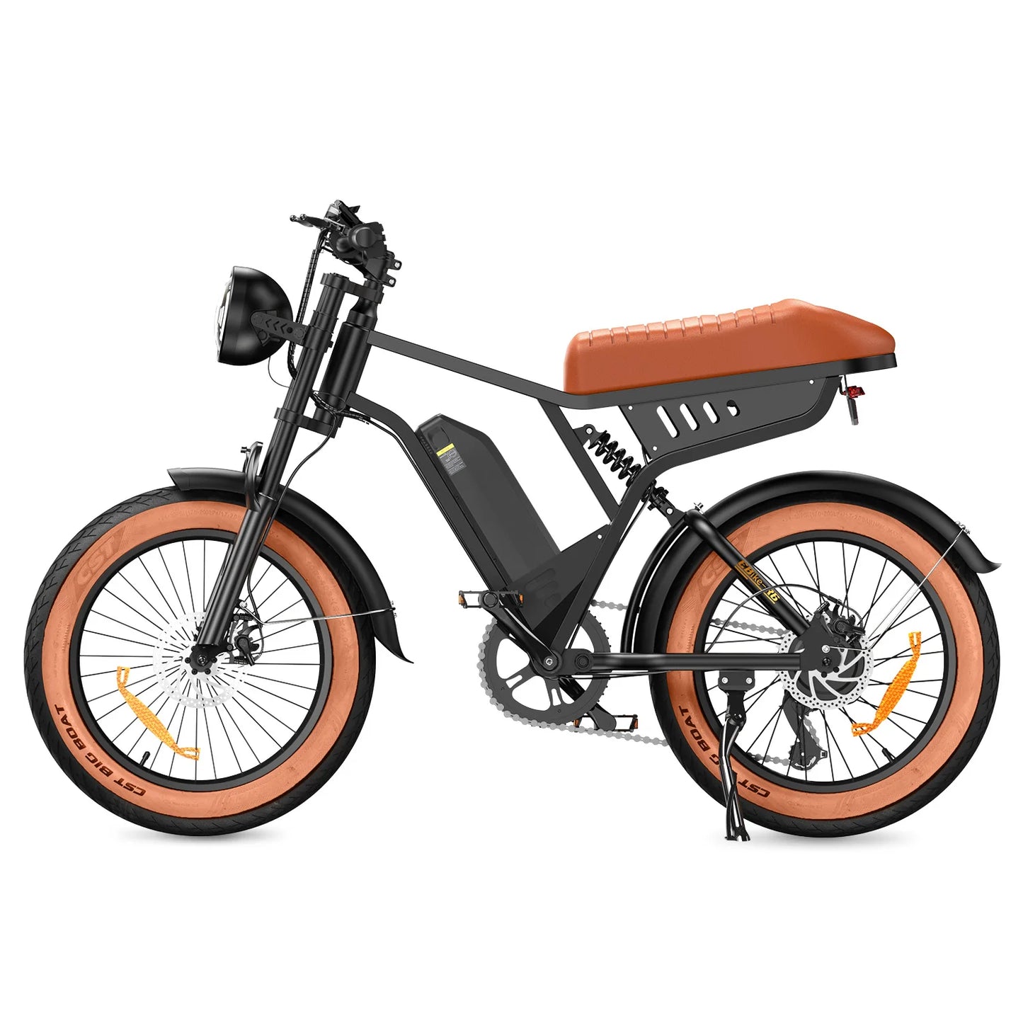 Isinwheel R6 Electric Bike 900W Brushless Fat Tire