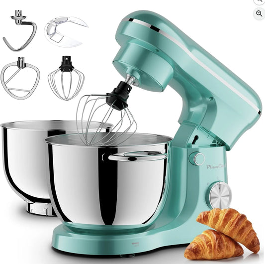 Suning Stand Mixer Dual Bowls 10 Speed Tilt Head Timer