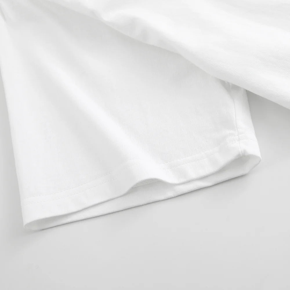 Clothing Summer Cat Print Tee Women Graphic Round Neck Top