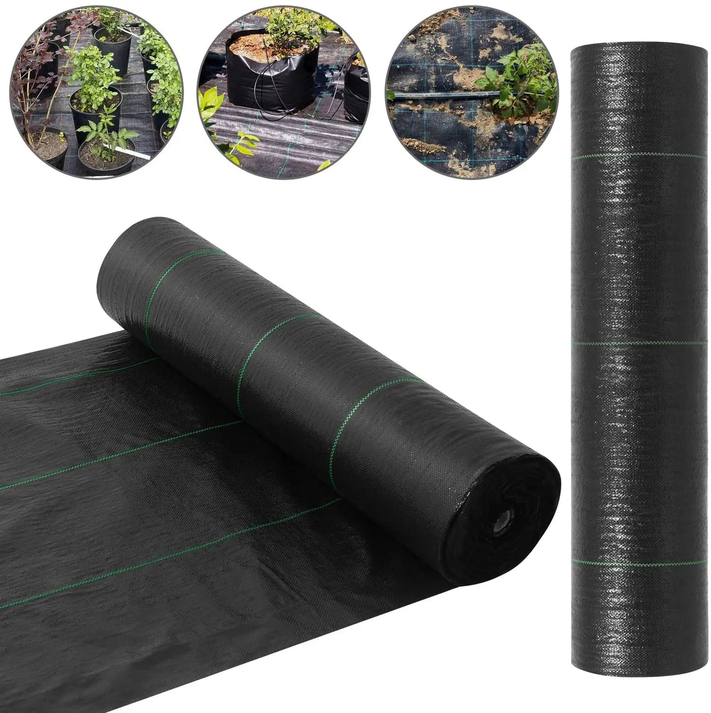Origin Landscape Fabric Weed Barrier for Garden Beds