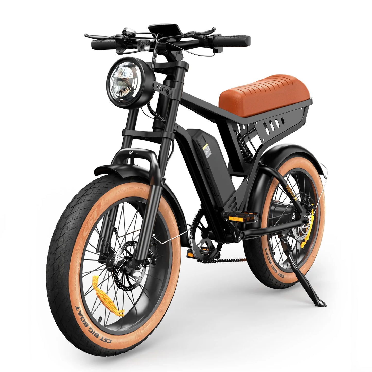 Isinwheel R6 Electric Bike 900W Brushless Fat Tire