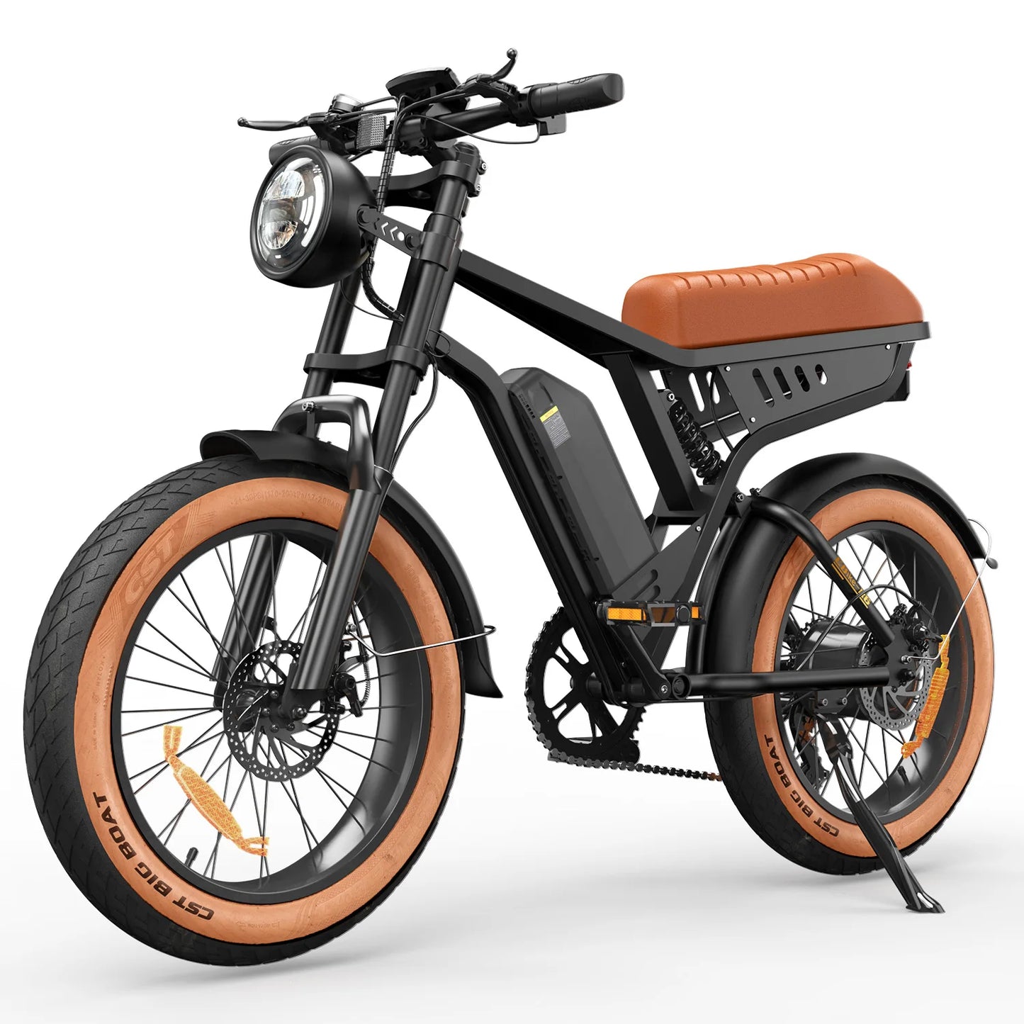 Isinwheel R6 Electric Bike 900W Brushless Fat Tire