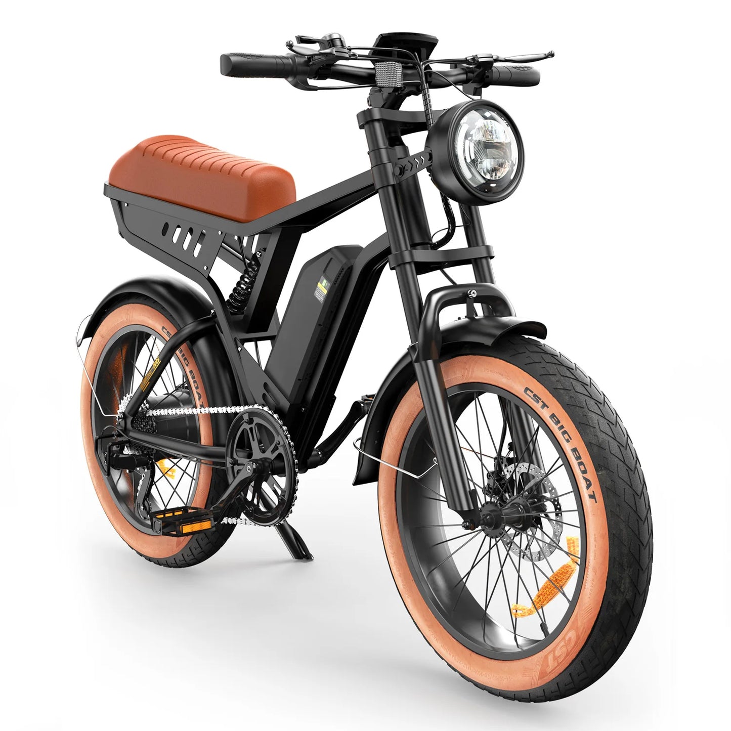 R6 900W Ebike Fat Tire Commuter Electric Mountain Bike