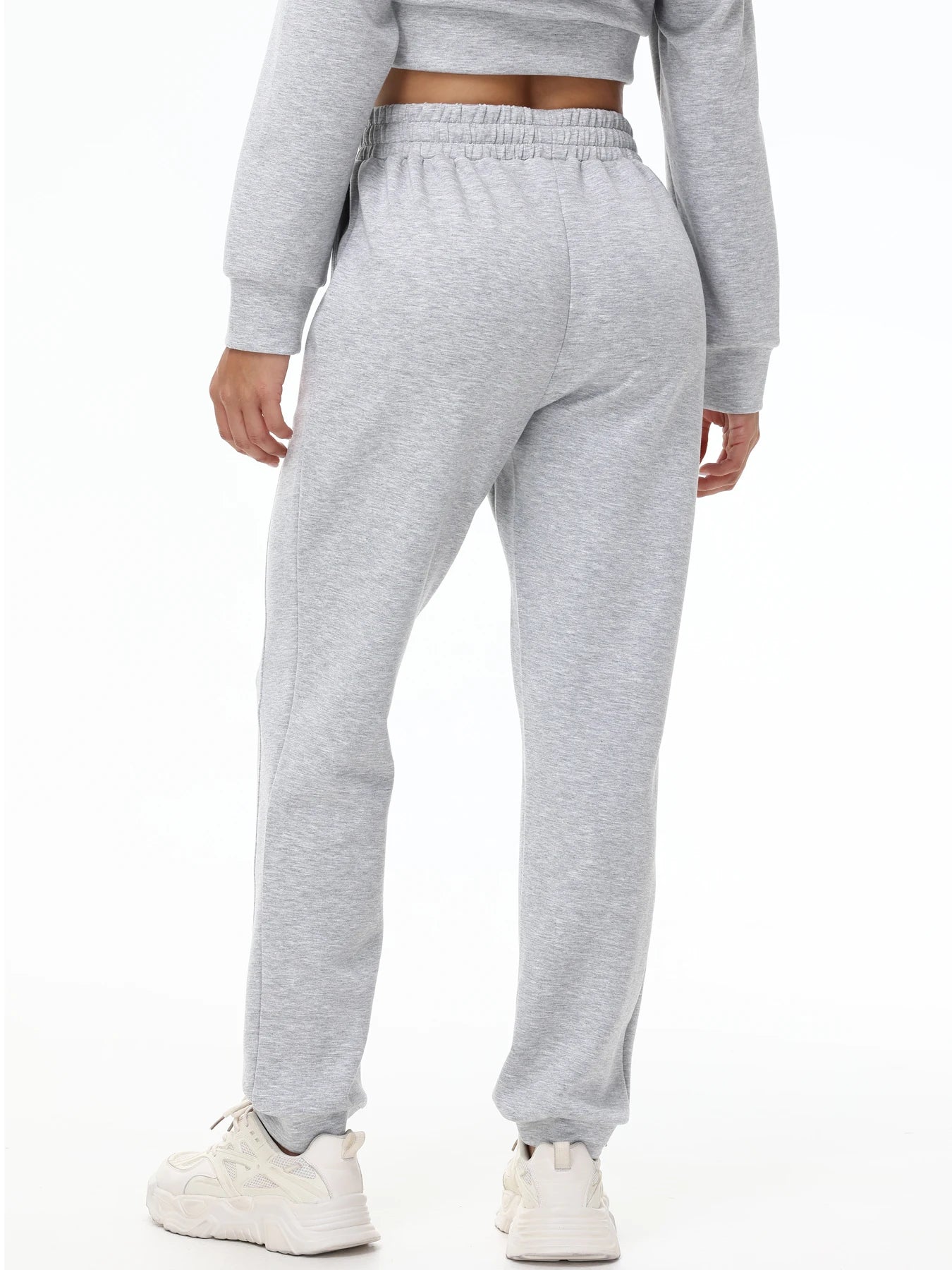 Womens Jogger Pants With Pockets High Waisted Lounge Wear