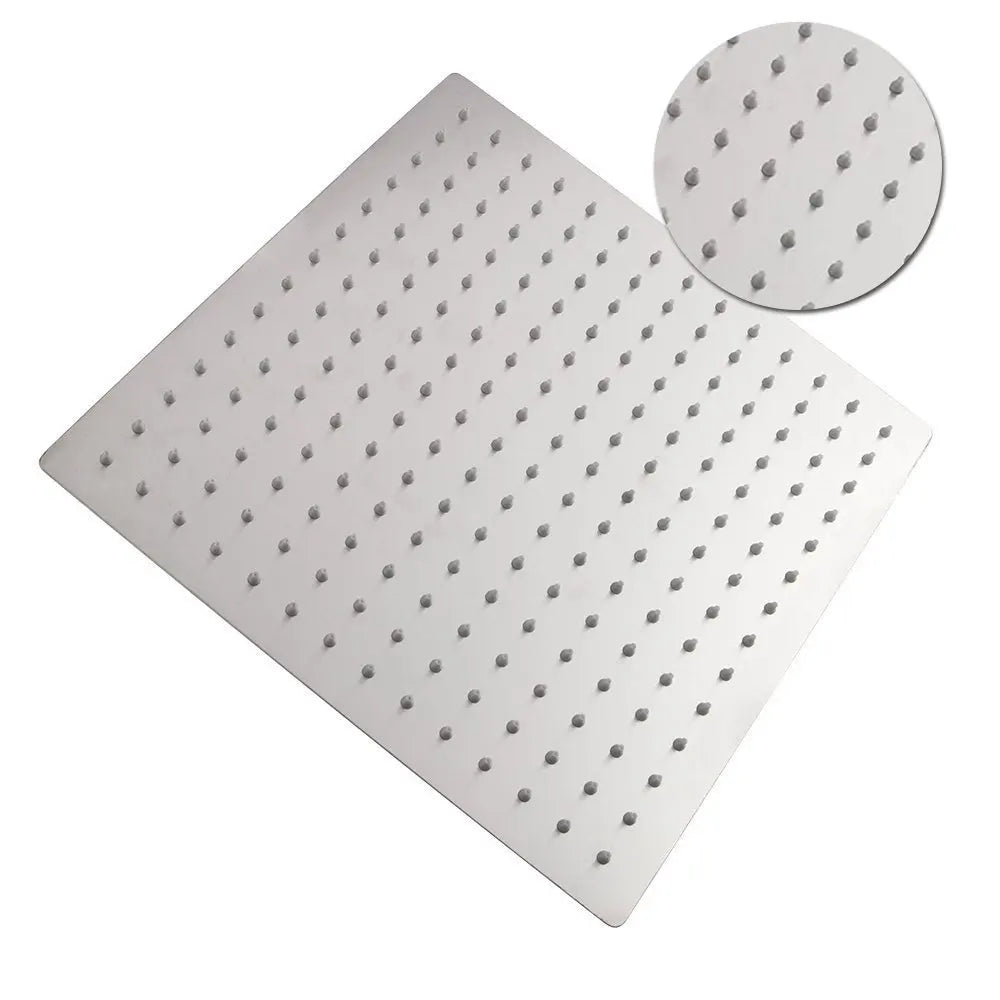 Rozin Stainless Steel Ultrathin Rainfall Shower Head Wall Mounted