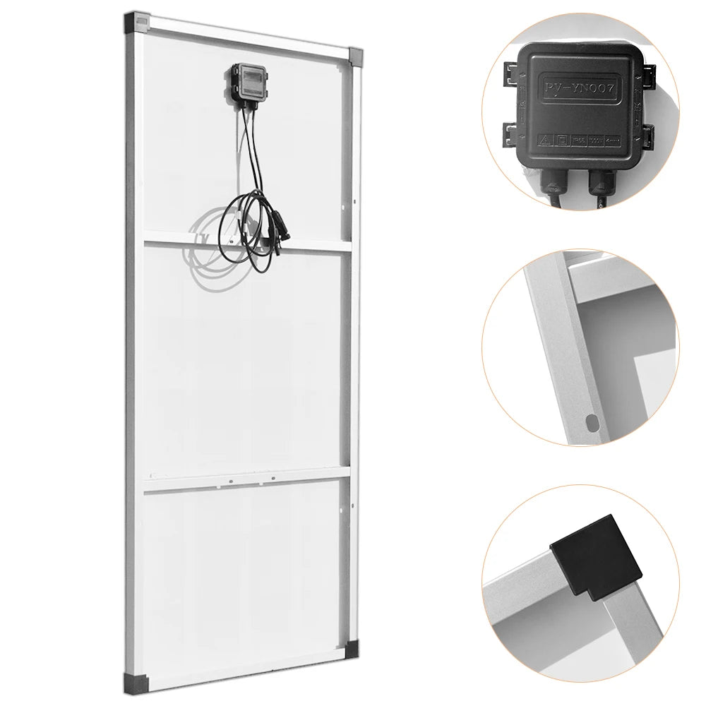 BOGUANG 150W 18V Solar Panel For Off Grid Battery Charging