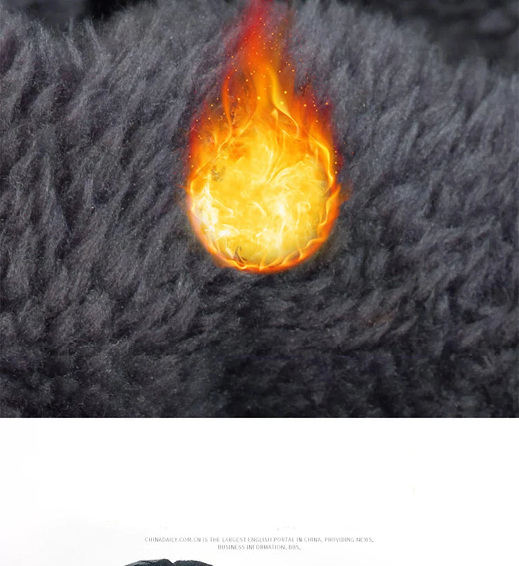 NONECN Acrylic Woolen Beanie For Winter Warmth And Outdoor Protection