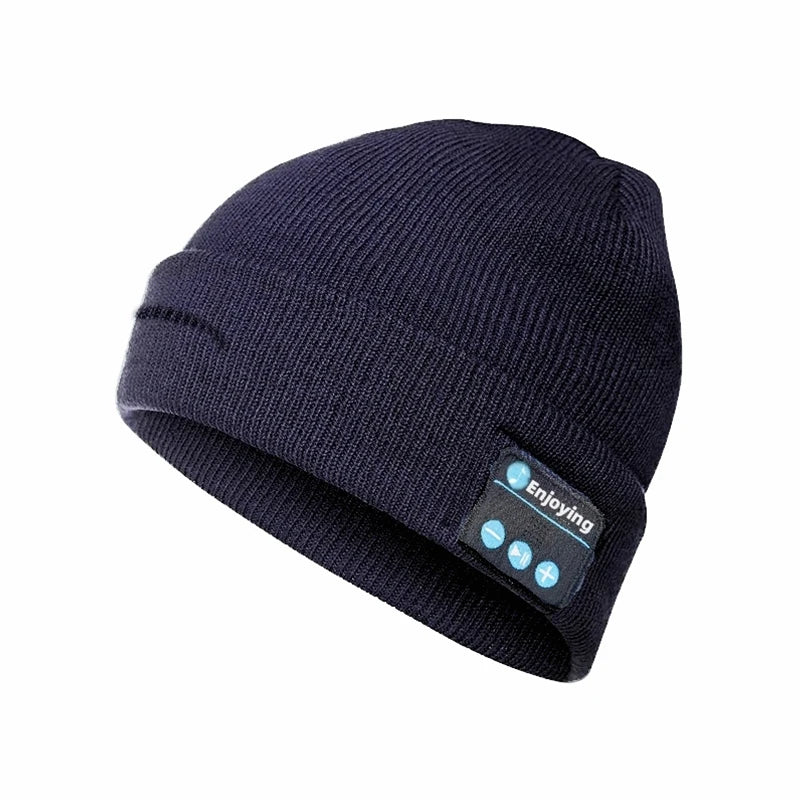 Winter Sports Bluetooth Beanie With Wireless Headset Speaker Cap