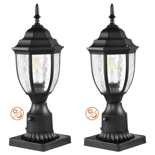 Hign-concerned Outdoor Lamp Post Light Fixture Dusk To Dawn
