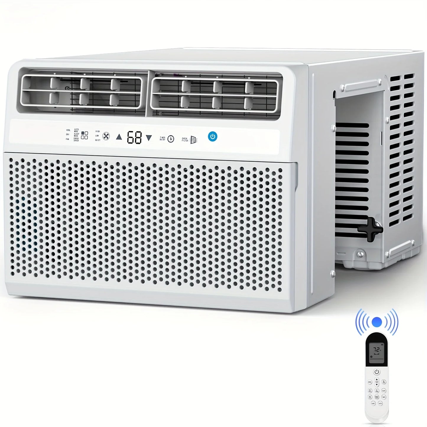 U Shaped Window Air Conditioner With Remote And Energy Saving