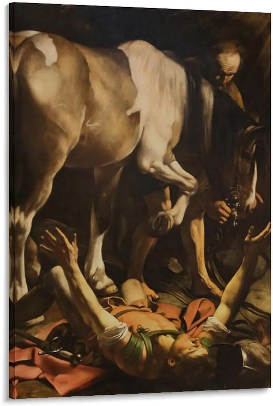 Hignconerned Saint Paul Caravaggios Canvas Art Poster