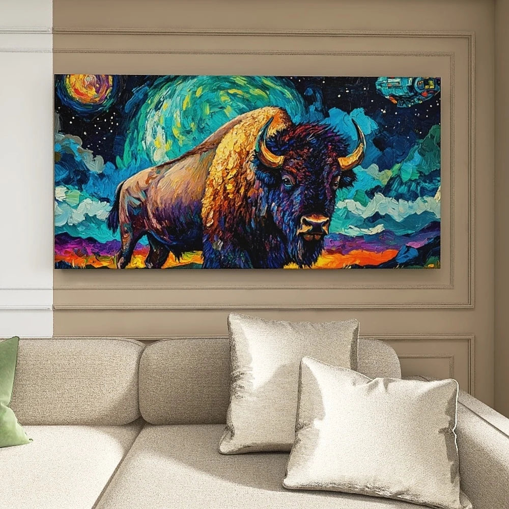 Hign Concerned Pine Solid Wood Frame Canvas Wall Art