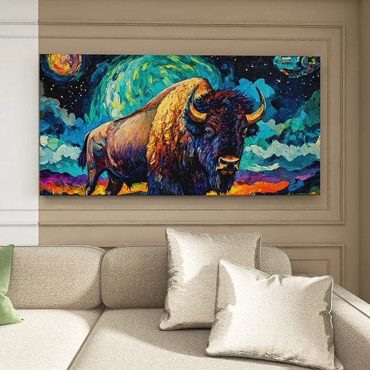 Hign Concerned Pine Solid Wood Frame Canvas Wall Art