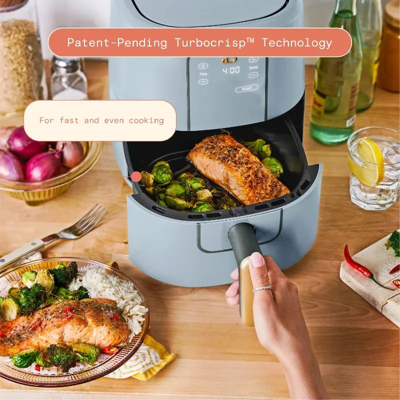 HAOYUNMA TurboCrisp Digital Air Fryer With 4 Presets