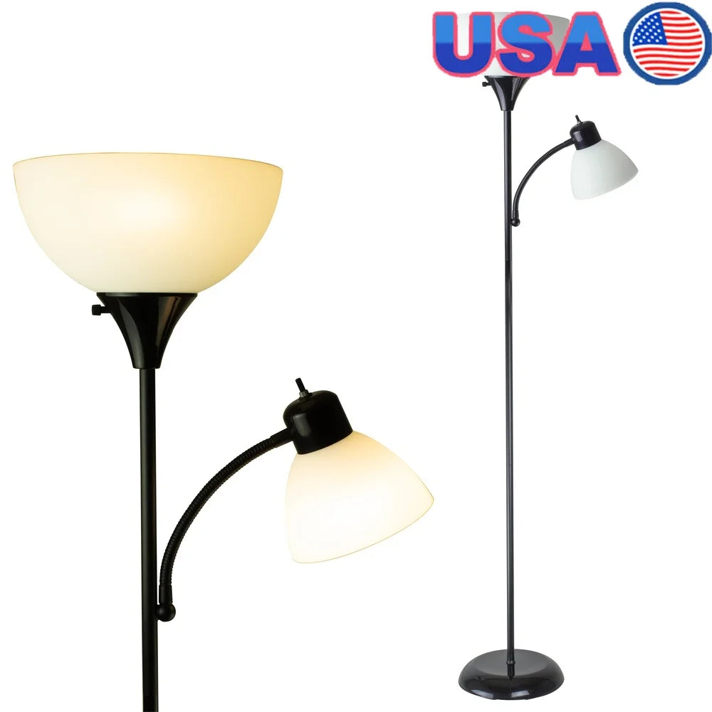 XMSJ Torchiere Floor Lamp Reading Light Energy Efficient LED For Living Room