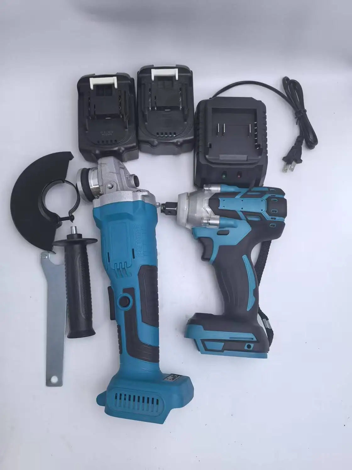 High-Concerned Chemical 18V Brushless Angle Grinder And Impact Wrench Kit