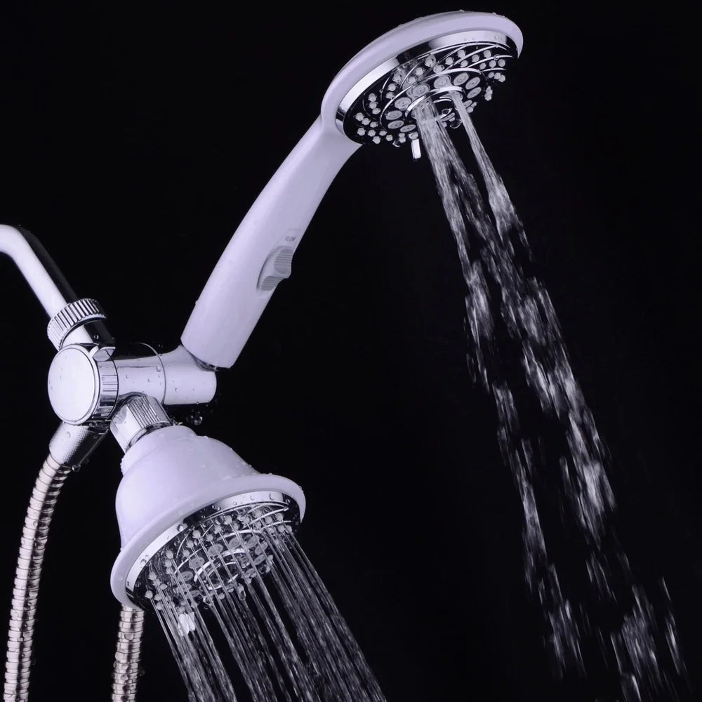 XMSJ Luxury Shower Head Handheld Dual Function 30 Settings