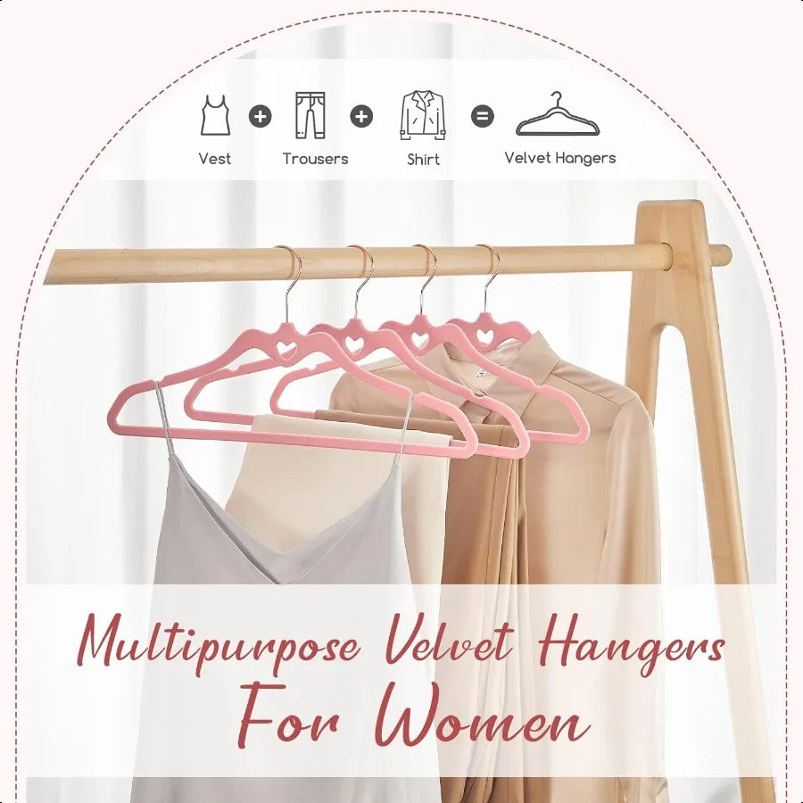 Veet Hangers 60 Pack Non Slip Hangers Ultra Slim Coat
