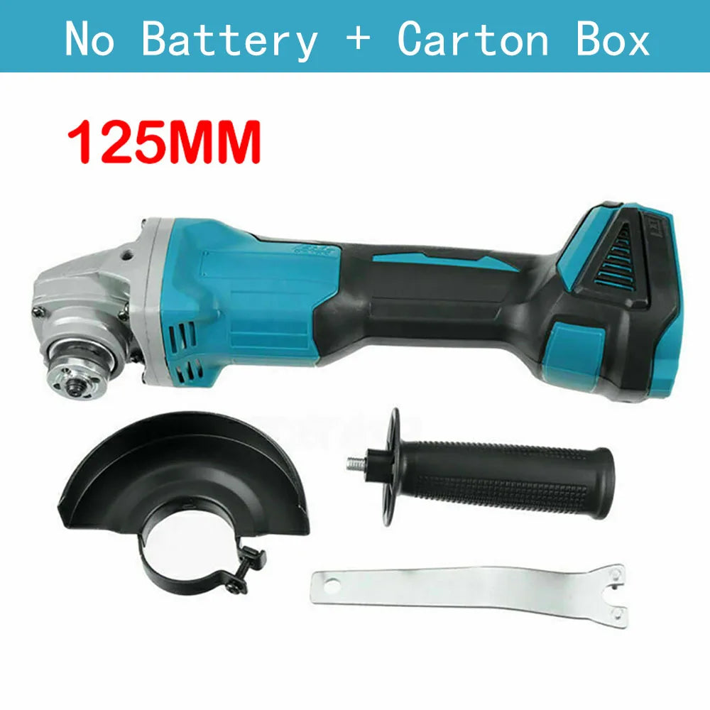 125mm Brushless Cordless Angle Grinder 18V Power Tool