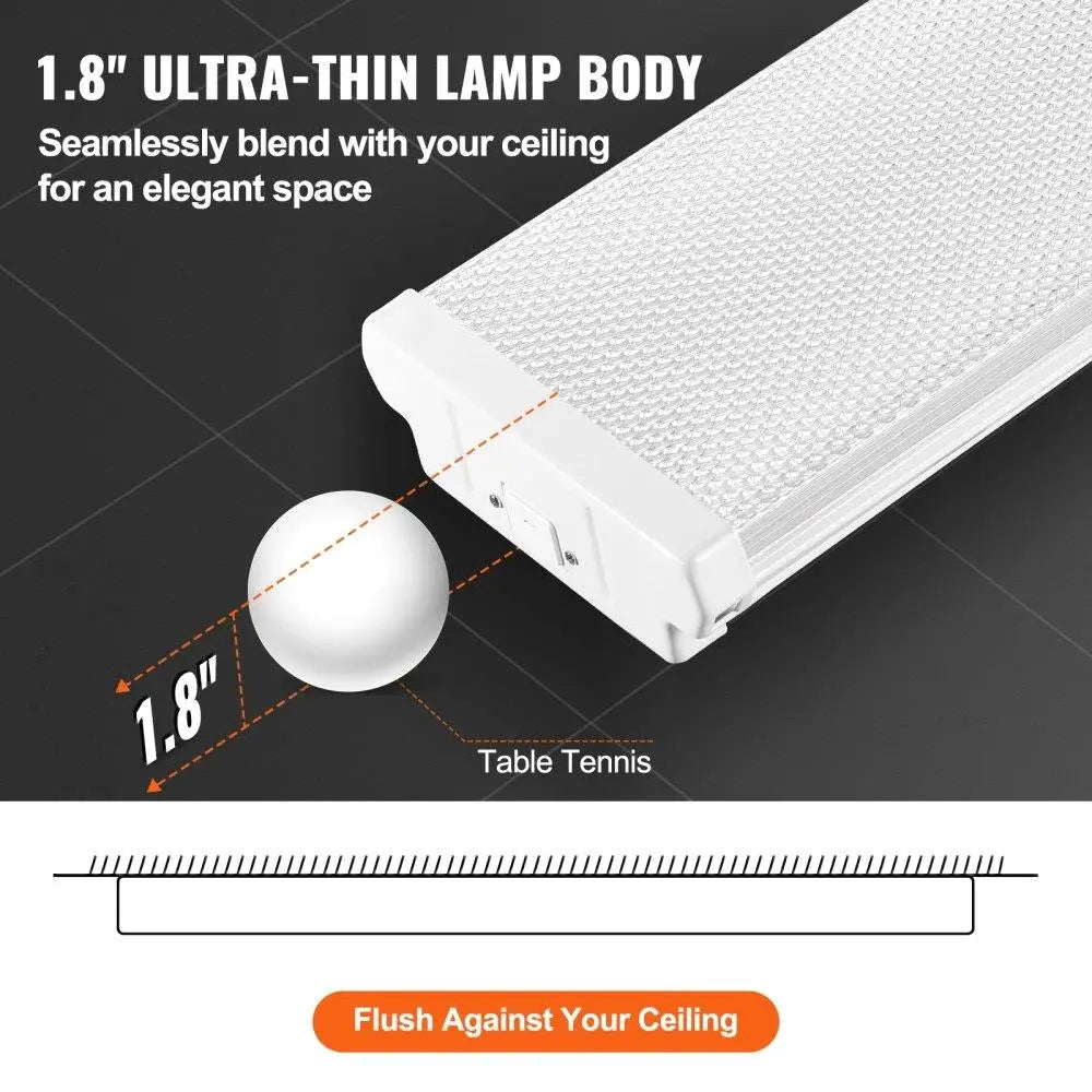 Flush Mount Shop Light 6500K Daylight ETL Certified 40W