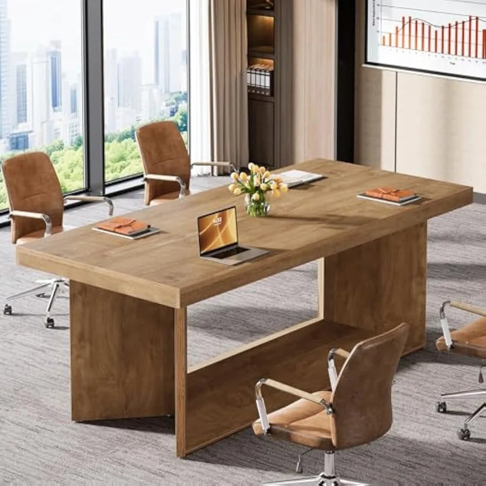 Executive Desk With Heavy Duty Pedestal For Office Use