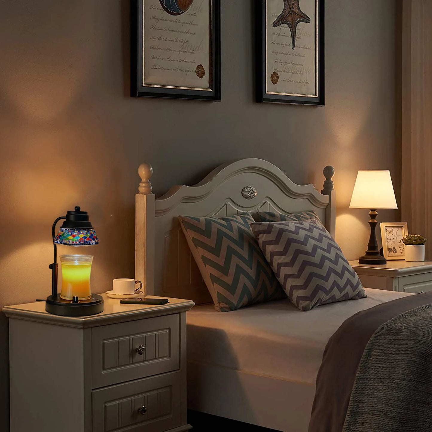 Hign Concerned Candle Warmer Lamp With Timer Dimmer Lantern