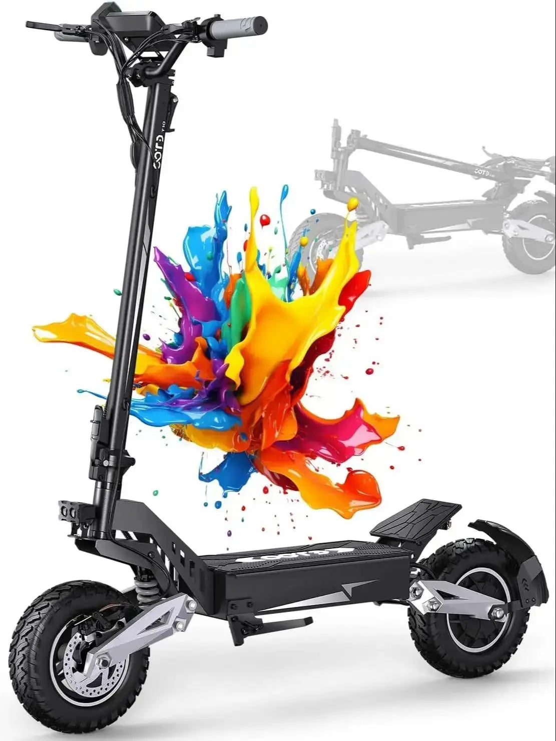 OOTD T10 Foldable Electric Scooter 900W Dual Shock 55kmh