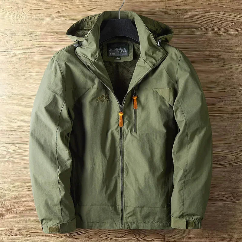 King Billion Men Spring Autumn Hooded Casual Outdoor Jacket