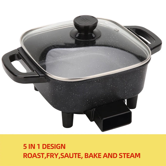 Hign-concerned Electric Frying Pan With Temperature Control Nonstick Pot