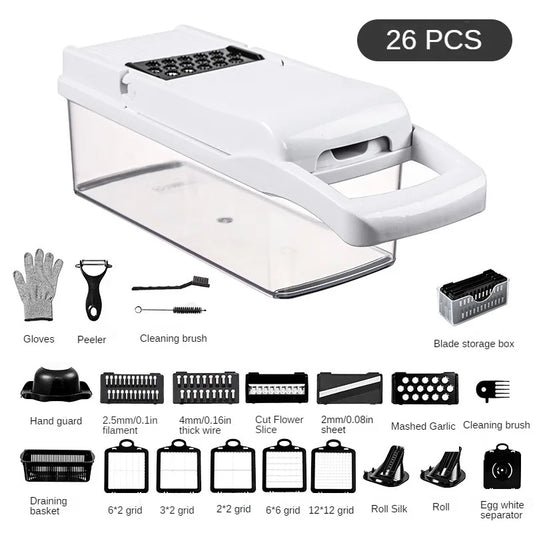 Fruit And Vegetable Tools Multifunctional Slicer Set