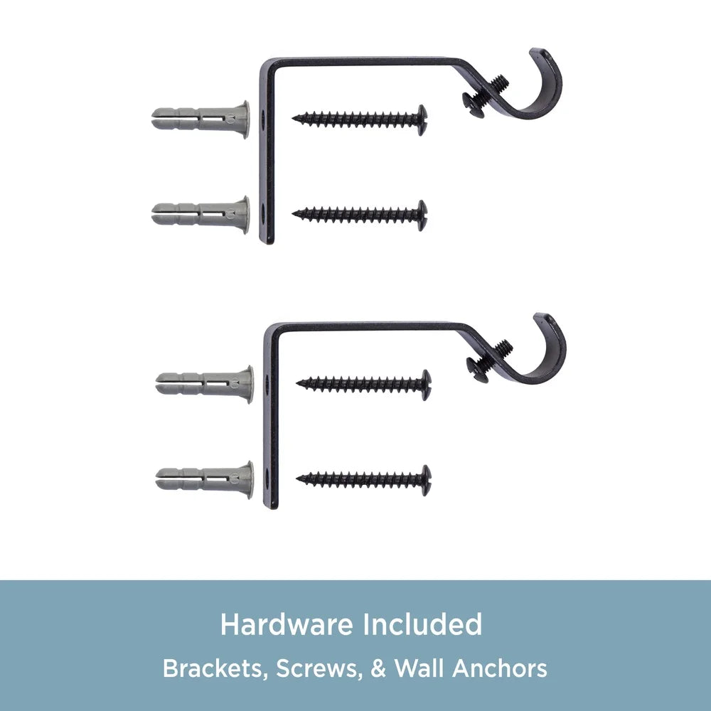 XMSJ Adjustable Curtain Rod Davenport Petite Cafe Decor