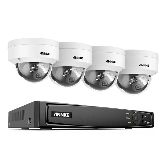 ANNKE 8 Channel 4K PoE NVR Security System With Cameras