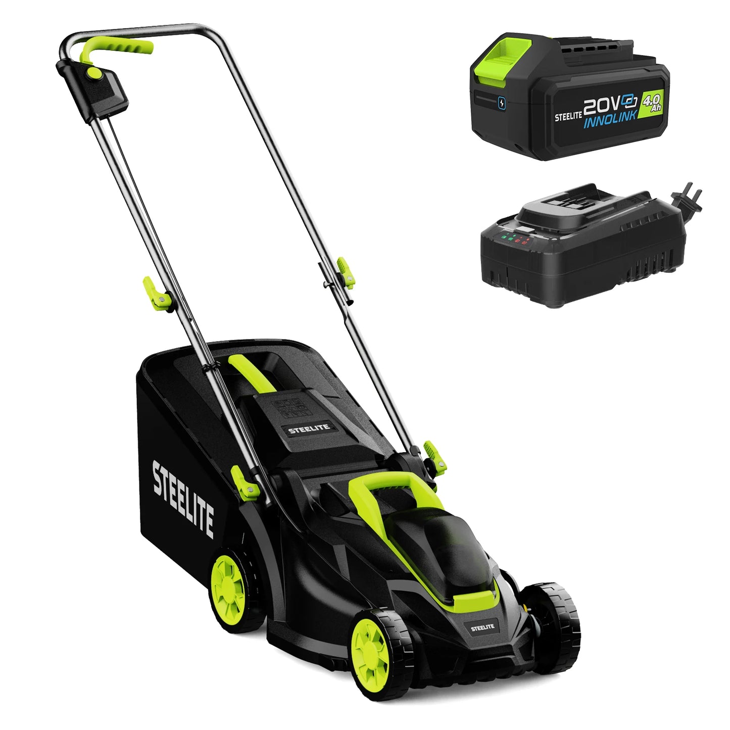 Deli 2in1 Cordless Electric Lawn Mower With 21V Battery