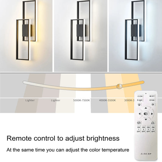 Modern Wall Light With Adjustable Color Temperature