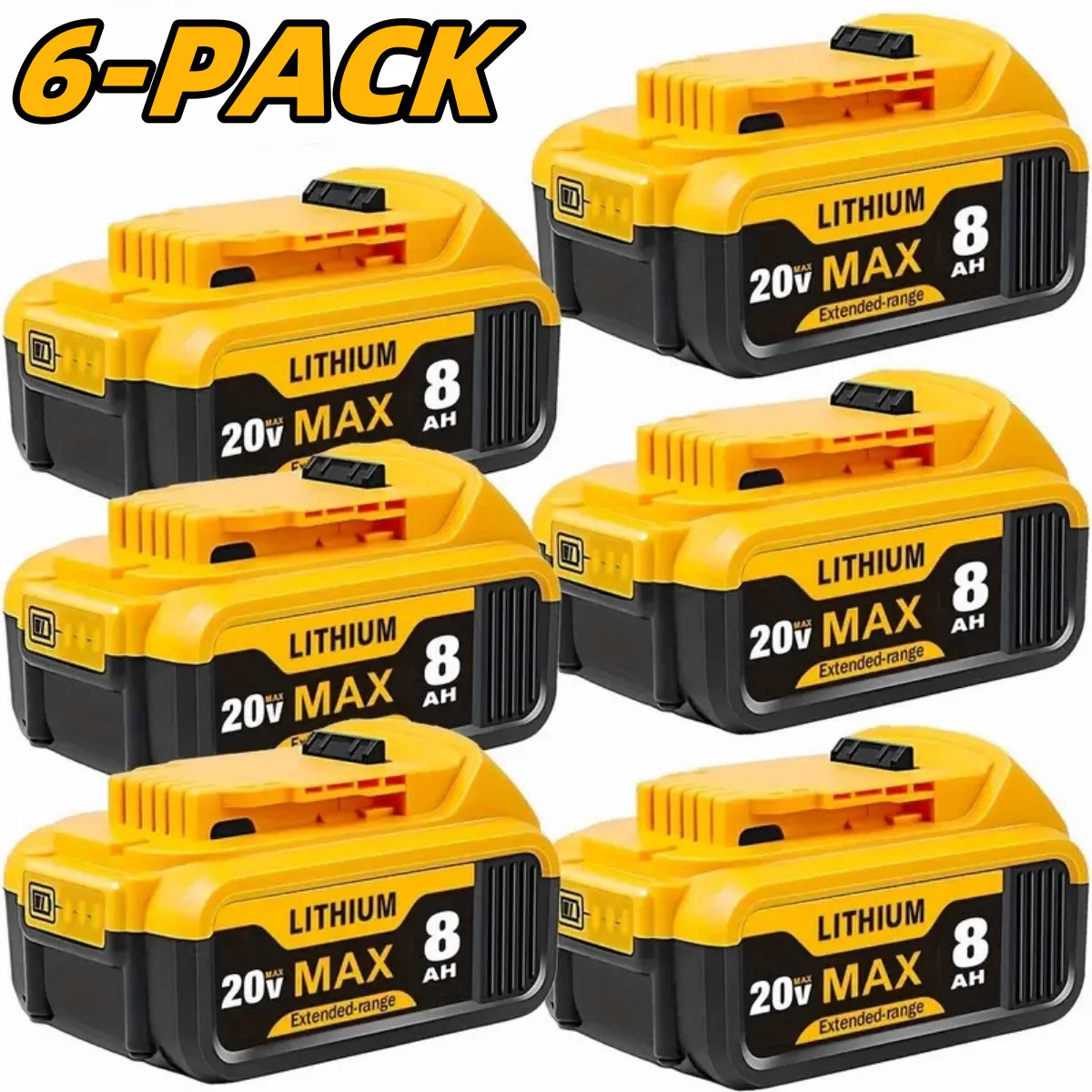 Blawhi 20V Li-Ion Replacement Battery For Dewalt Tools