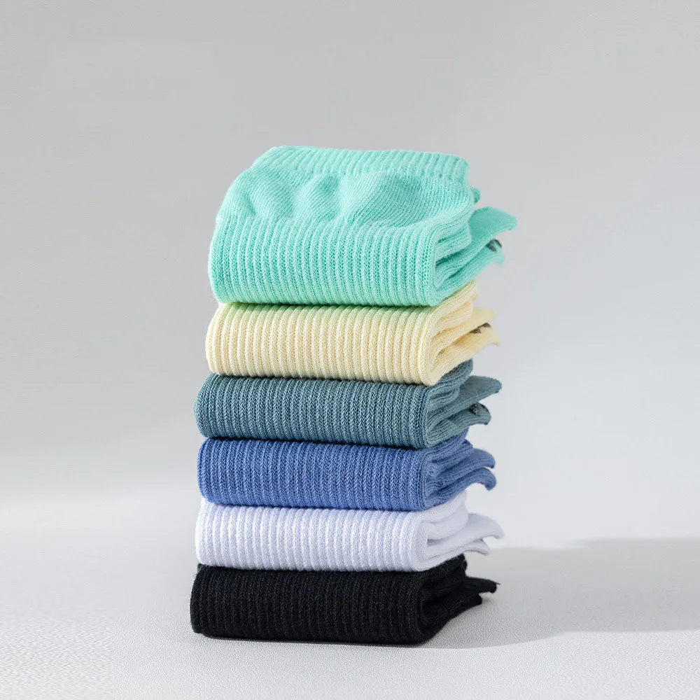 NONECN Full Toe Yoga Socks For Women Cotton Silicone Grip