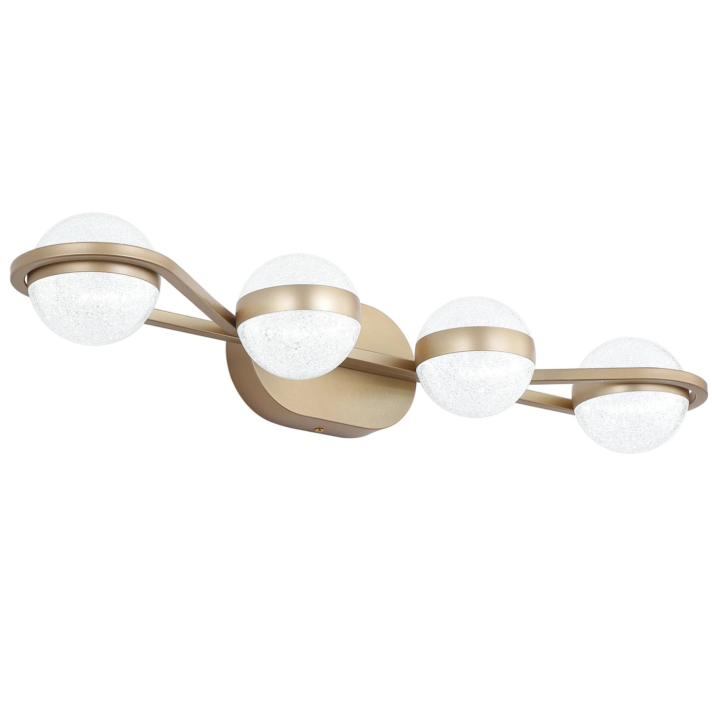 ARLGSITE Modern Minimalist Vanity Light 4 Bulb Wall Mounted